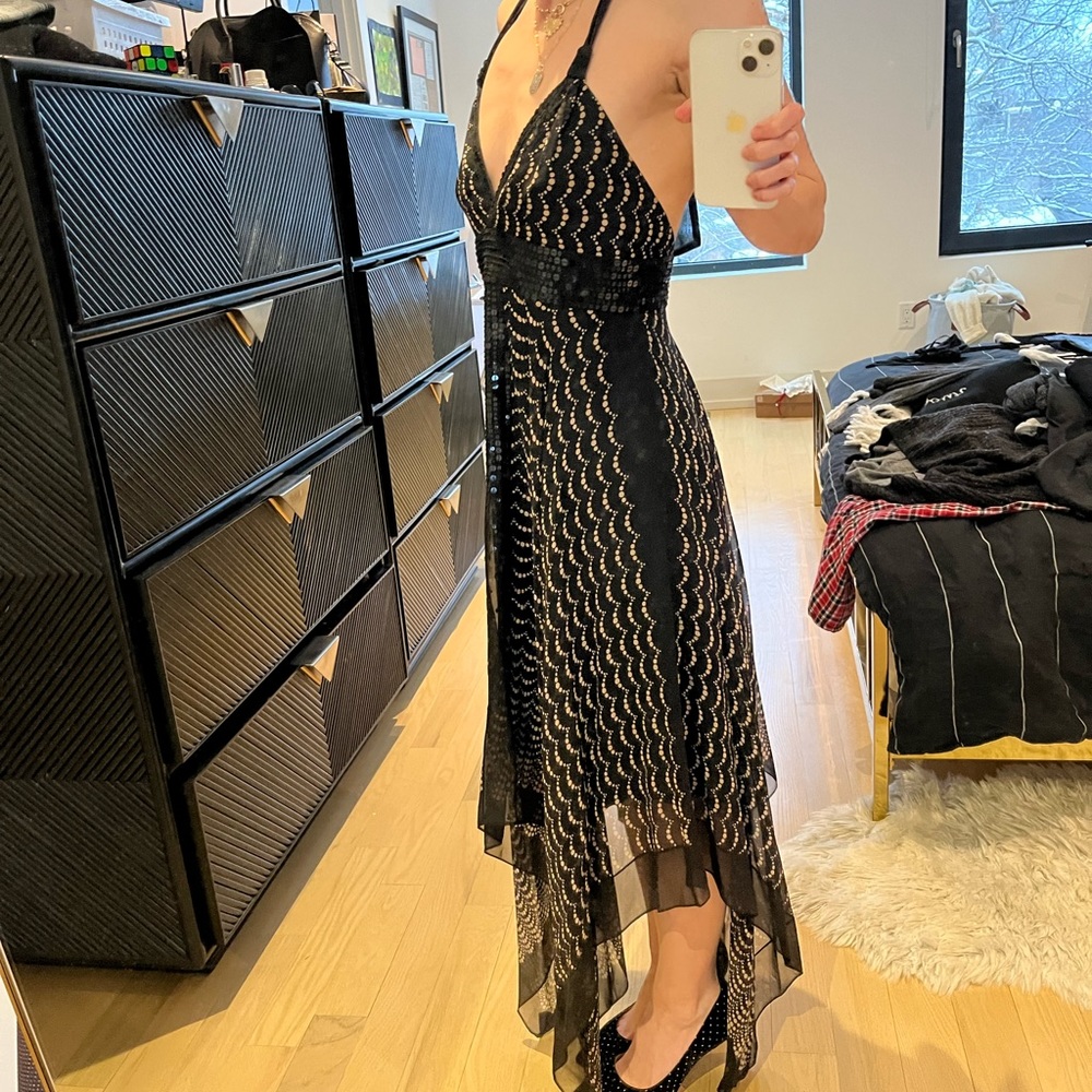 BCBG halter dress